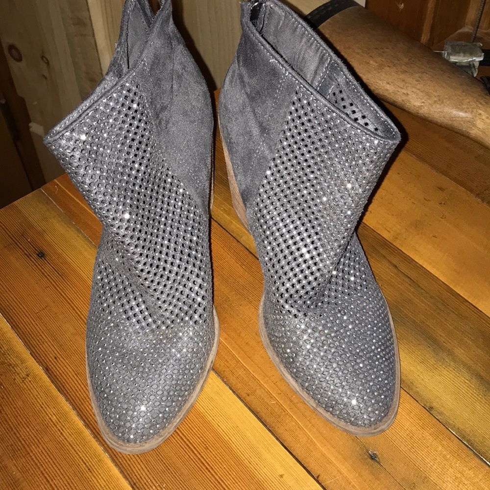 Grey Boots